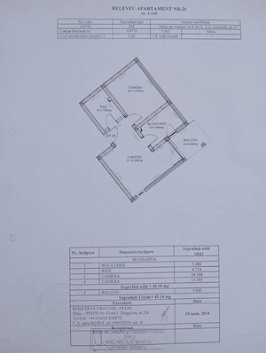 vând apartament 2 camere, turnisor, Sibiu 