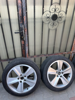 Jante aliaj R17 5 x 112/anvelope vara Skoda Superb/Octavia Mk 3/VW Golf 7/Seat Leon Mk 3 5F - imagine 4