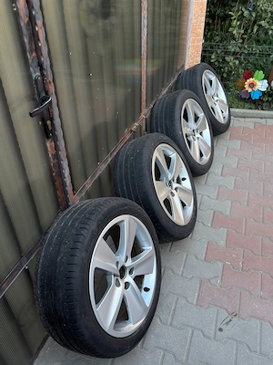 Jante aliaj R17 5 x 112/anvelope vara Skoda Superb/Octavia Mk 3/VW Golf 7/Seat Leon Mk 3 5F - imagine 3