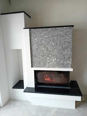 Soba de teracota si semineu - imagine 5