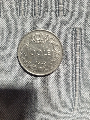moneda de 100 lei - imagine 2