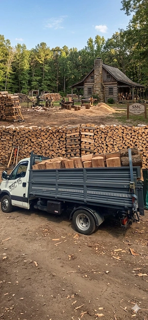 vând lemne de foc esență tare cer,fag,carpen,stejar cantitate garantata  transport gratuit  lemnele  - imagine 5