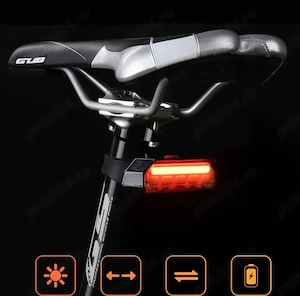 Stop semnalizare wirelees GUB impermeabil usb bicicleta cursiera mtb semnal