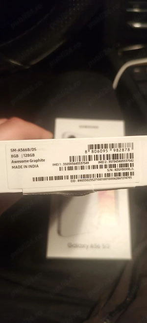 Samsung A56 - Garantie si Factura Emag - imagine 2