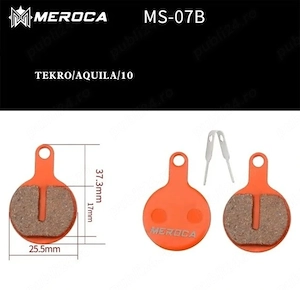 Set placute frana Meroca bicicleta ceramice Tektro Lyra BOL1 BB8 MS07B - imagine 4