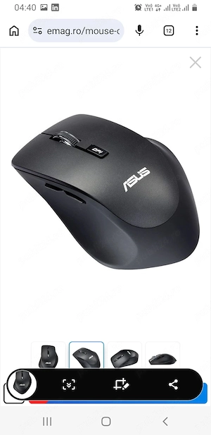 mouse optic asus wt425 - imagine 2