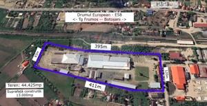 Teren Industrial de Vânzare 4.4 Ha - Zona industrială - Hârlău - imagine 6