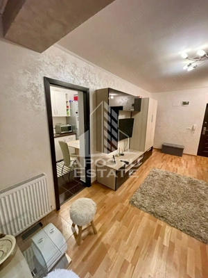 Apartament cu 1 camera, bucatarie inchisa, mobilat, Giroc - imagine 4