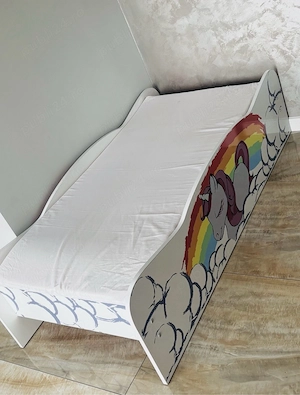 pat copii unicorn 70x140