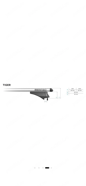 Bare transversale Menabo Tiger Silver pentru Ssangyong Tivoli 2015+ - imagine 4