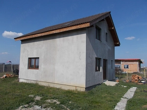 Casa individuala, Sacalaz, neterminata, P+M, 4 camere, 641mp teren, comision=0%