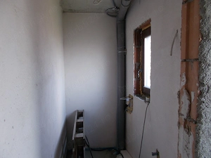 Casa individuala, Sacalaz, neterminata, P+M, 4 camere, 641mp teren, comision=0% - imagine 7