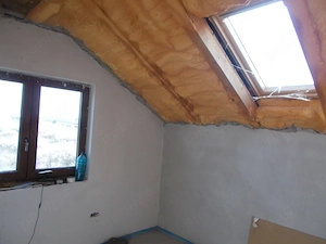 Casa individuala, Sacalaz, neterminata, P+M, 4 camere, 641mp teren, comision=0% - imagine 14