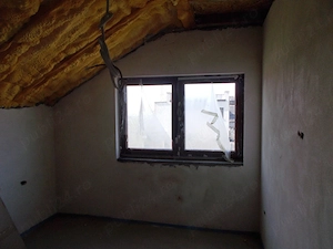 Casa individuala, Sacalaz, neterminata, P+M, 4 camere, 641mp teren, comision=0% - imagine 15