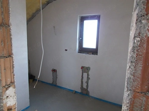 Casa individuala, Sacalaz, neterminata, P+M, 4 camere, 641mp teren, comision=0% - imagine 12