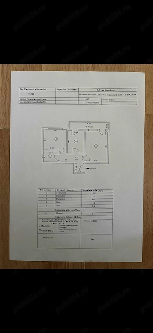 Apartament 2 camere conf. 1 decomandat, Obor, 54.8 mp,liber - imagine 3