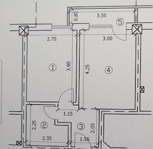 De închiriat ! Apartament utilat, bloc nou, Tg Neamt 1250 RON - imagine 6