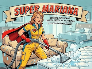 Curățare canapele și tapițerie la domiciliu București | Programări rapide Paște | Super Mariana - imagine 10