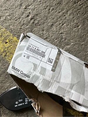placute frana originale bmw - imagine 3