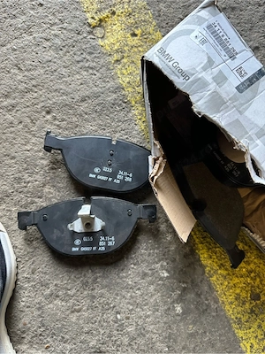 placute frana originale bmw - imagine 2