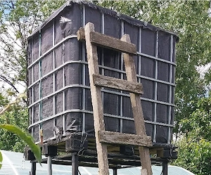 IBC bazin rezervor butoi apa irigatii sera ridicare gorneni giurgiu