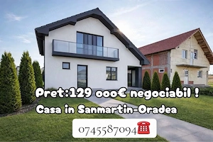 Casa de vanzare in Sanmartin!