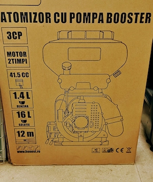 Vand atomizor cu pompa booster 16L