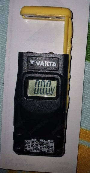 Tester acumulator VARTA