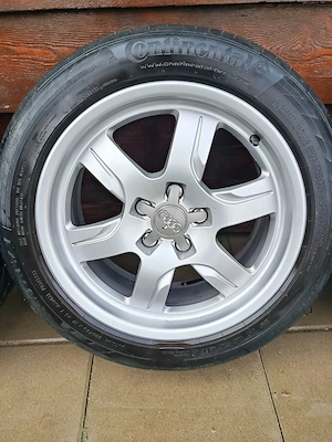 Jante audi, vw,skoda,seat, 5x112 17 anvelope 225 50 17, bune