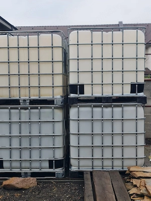 bazin IBC de plastic de 1000 litri