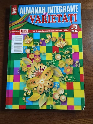 161. Almanah, Integrame varietăți,  necompletat