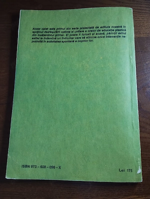 162. Manual, Caiet de Arte Plastice, necompletat, Ion N. Șușală, Tudora Gavrilă  - imagine 2