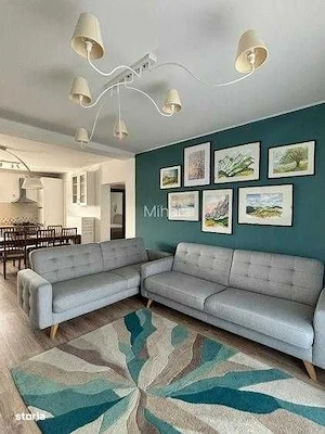 Apartament 2 camere cu curte proprie  | Complet mobilat | Dumbrăvița   zona Kaufland - imagine 3