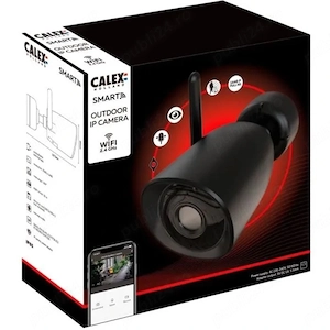 Cameră IP inteligentă de exterior Calex 2K 4MP, audio 2K, vedere nocturnă, detectare mișcare, WiFi