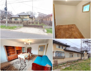 Casă + teren mare în Ghirdoveni, la șoseaua principală
