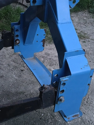 Macara hidraulica big bag, macara tiranti tractor, girafa - imagine 2