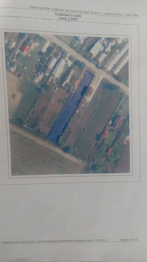 Teren Intravilan 1846 mp, sat Malaiest, comuna Rafov - imagine 4