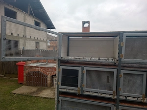 Cușcă iepuri compartimentată  - imagine 3