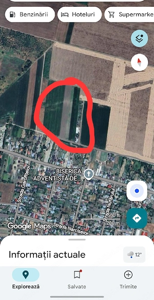 Teren intravilan Cazasu Vechi