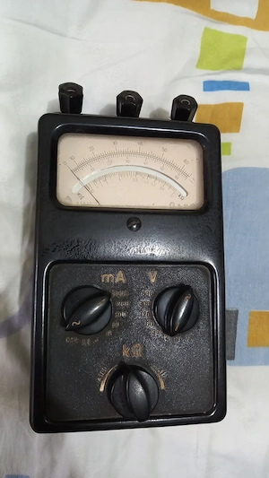 Vand Ampermetru si Voltmetru 1960