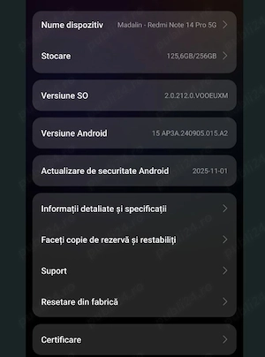Redmi Note 14 Pro 5G ( 8gb Ram , 256gb Rom ) - imagine 4