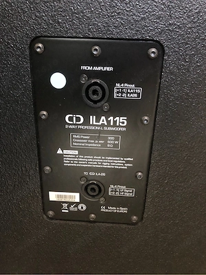 Subwoofer profesional CiD ILA115   15 