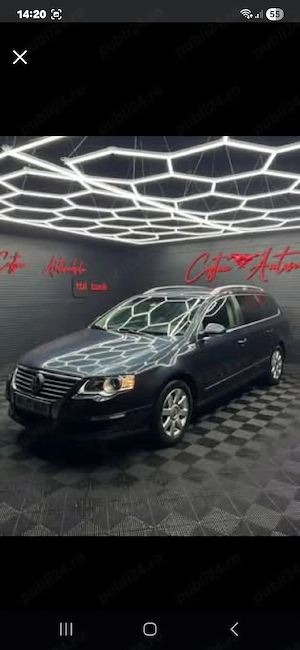 vw passat inscris fiscal 2008 2.0diesel automat - imagine 5