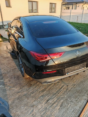 Mercedes CLA AMG avariat 