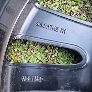 Vînd jante borbet R17