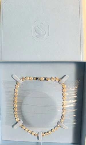 Colierul Swarovski Angelic Silver