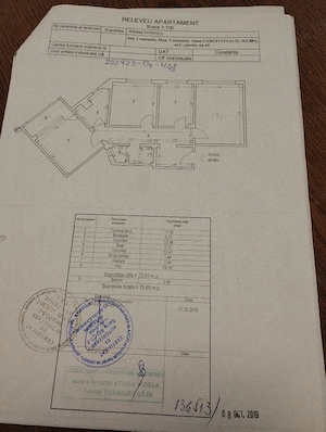 Apt. cu 3 camere parter,Balada