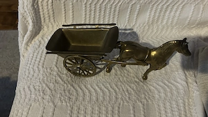Vagonet de bronz sau căruță victoriana - imagine 4