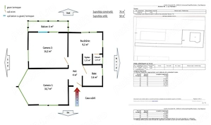 Proprietar vând apartament 2 camere 58 mp utili singur pe etaj 1 cu loc de parcare și curte, în vilă - imagine 10