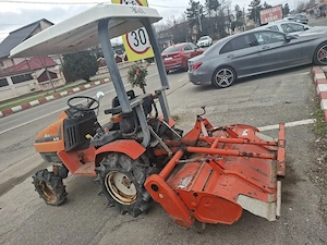kubota 4x4 cu freza si plug stare foarte bună  - imagine 2
